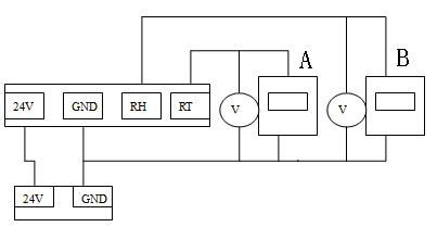 温湿度传感器之水分传感器原理图