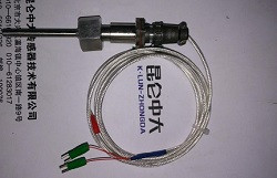 PT100铂电阻航插式温度传感器