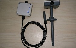 昆仑中大插入式风道型温湿度变送器已应于环保行业