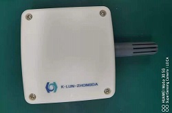 昆仑中大壁挂式新风系统温湿度传感器