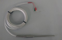 昆仑中大特氟龙引线式温度传感器耐腐蚀耐高温