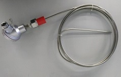 昆仑中大品牌小直径可弯曲铠装铂电阻温度传感器