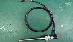 昆仑中大流体管道螺纹接口热电阻温度传感器304材质