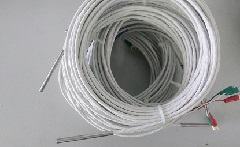 昆仑中大品牌304材质引线式防水温度传感器可定制316材质