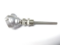 昆仑中大品牌螺纹热电偶温度传感器铠装式