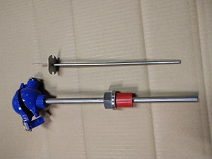 昆仑中大品牌230系列不锈钢温度传感器螺纹安装尺寸可定制