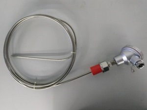 昆仑中大品牌可弯曲探杆铠装热电阻温度传感器