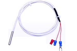 昆仑中大品牌小型半导体设备温度传感器配三芯镀银四氟引线